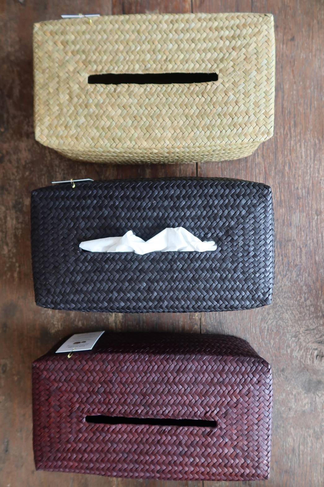 Long Tissue Holder (Krajood) / Black color