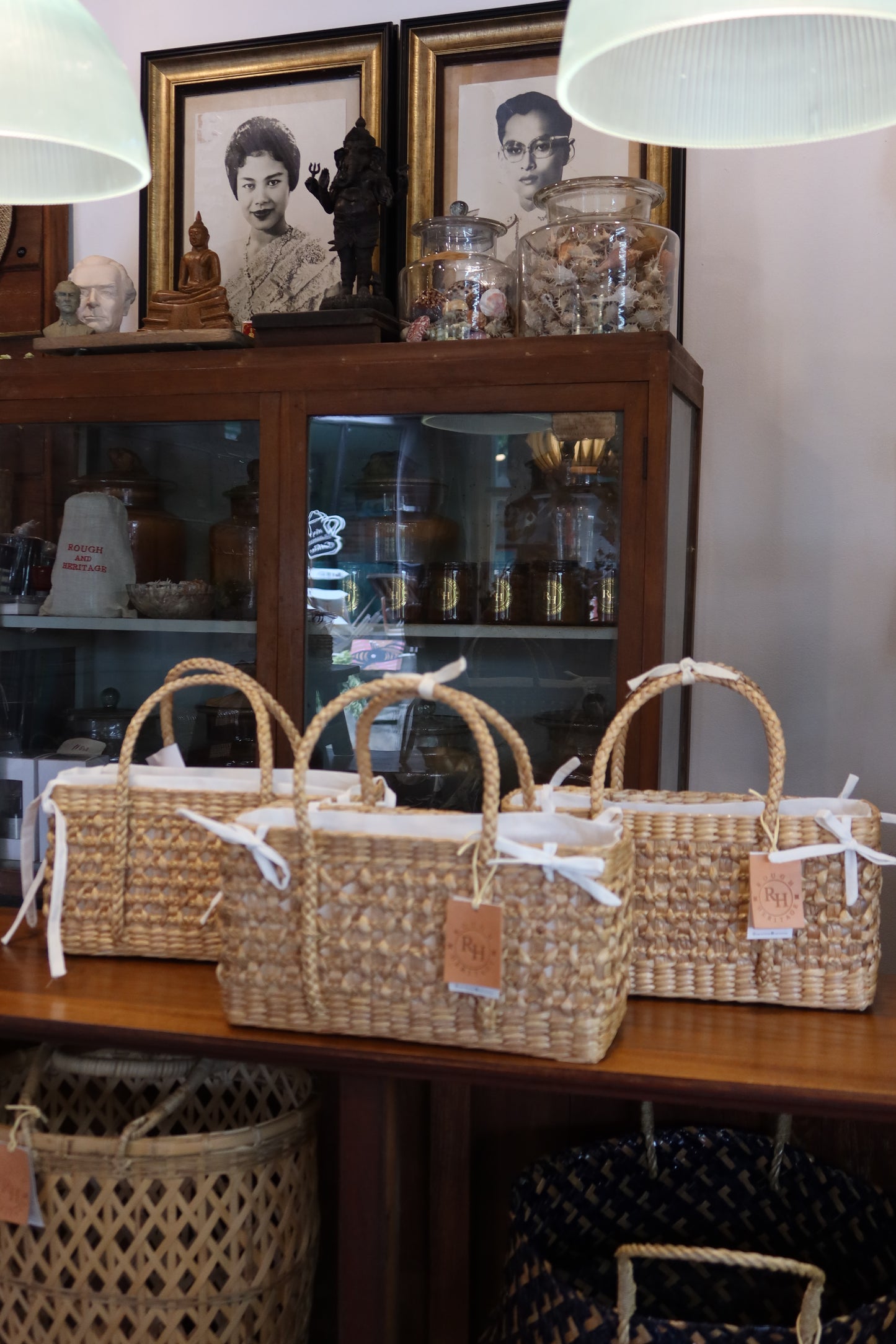 Orange Jasmine Basket S Size