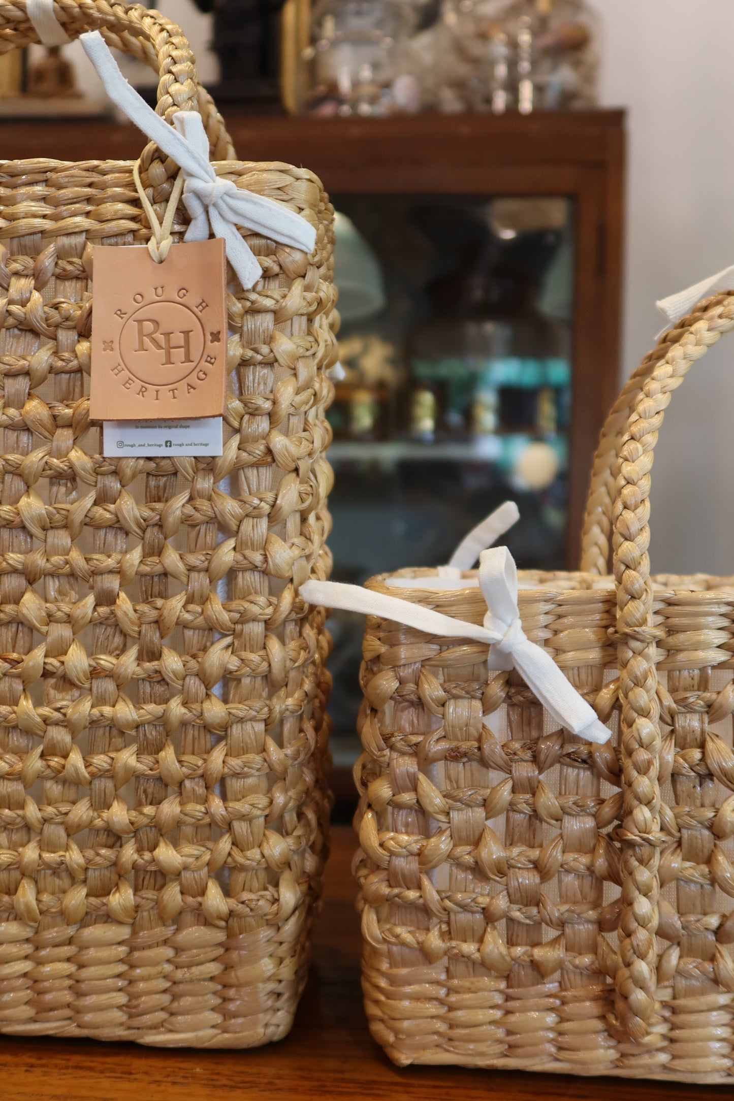 Orange Jasmine Wine Basket L Size