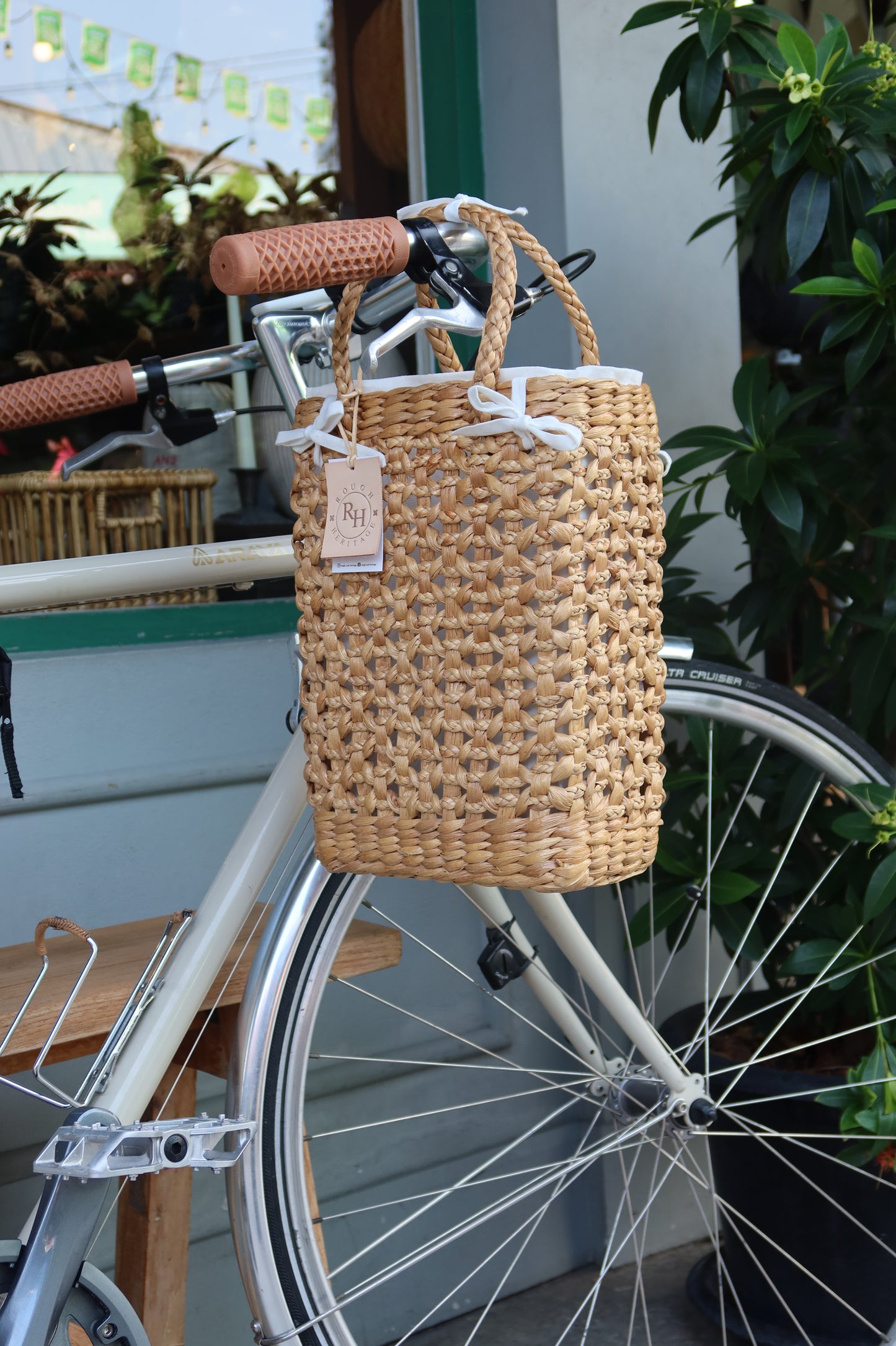 Orange Jasmine Wine Basket L Size