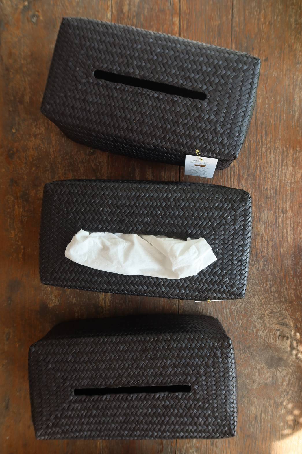 Long Tissue Holder (Krajood) / Black color